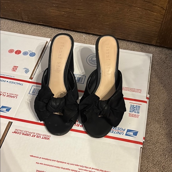 Gianni Binni Shoes - Gianni Binni Black Bow High Heels